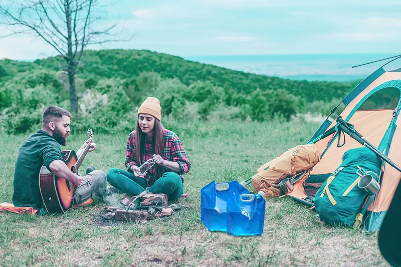 Collapsible Water Bag for Camping