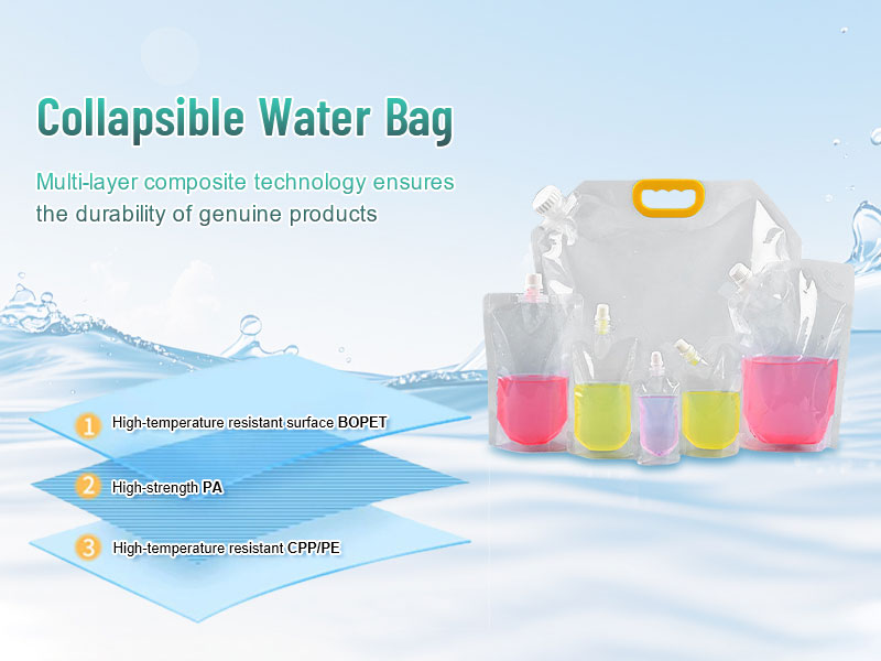 Multi-layer composite technology of Collapsible Water Bag