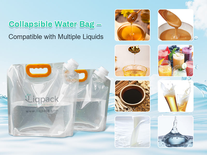 Multple Liquids for Collapsible Water Bag