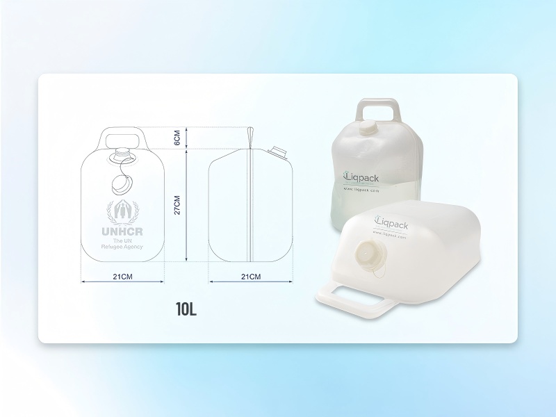 Drop Test of Semi-Collapsible Jerry Can
