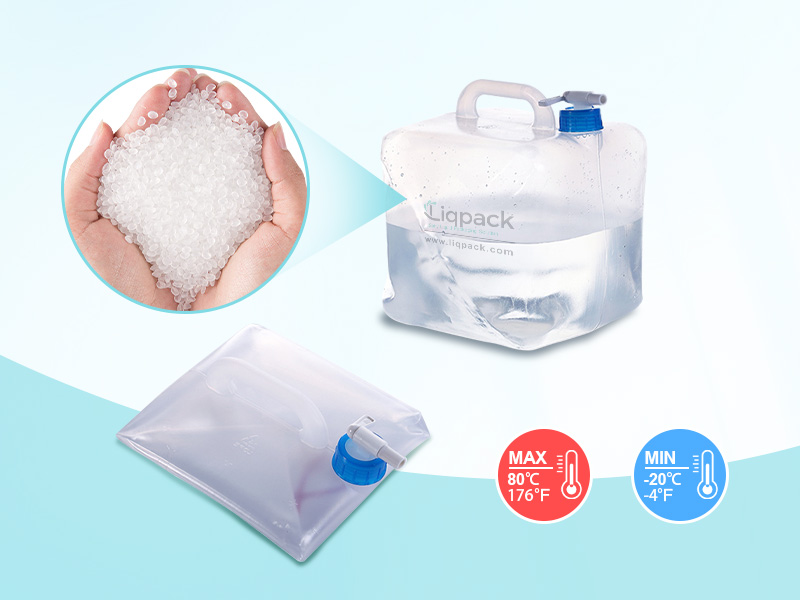 Temperature resistance of Foldable Water Container