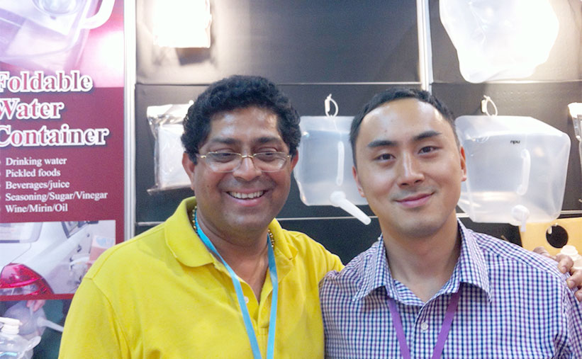 LIQPACK meeting customers at an industry exhibition