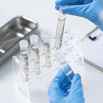 Hematology reagent packaging application with cubitainer