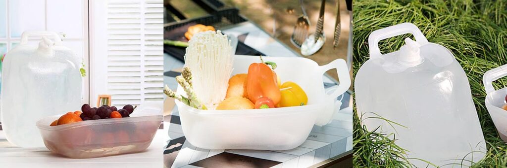 how a semi-collapsible jerry can works