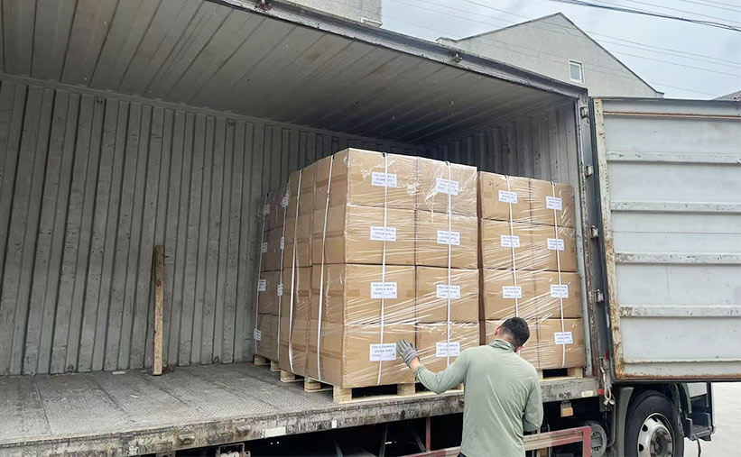 Container shipment for cheertainers