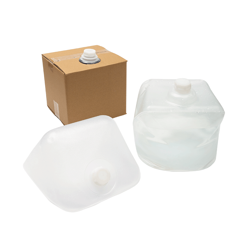 Cubitainer packaging with outer carton and inner container