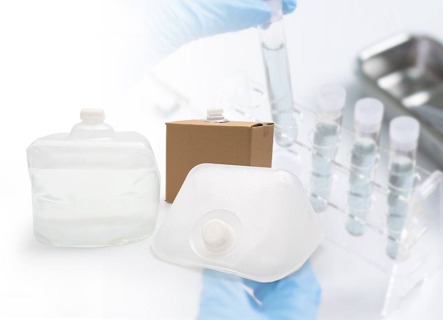 cubitainer for hematology reagent