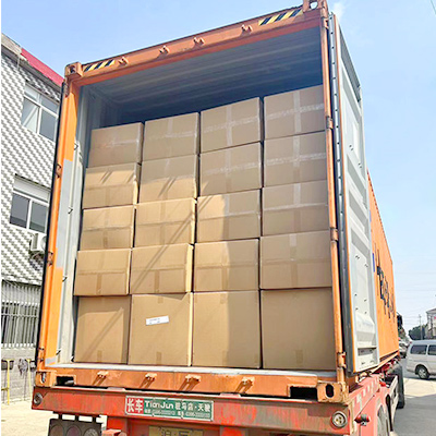 container loading for 20L cubitainer shipment