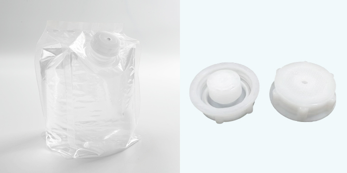Cheertainer for liquid fertilizer packaging