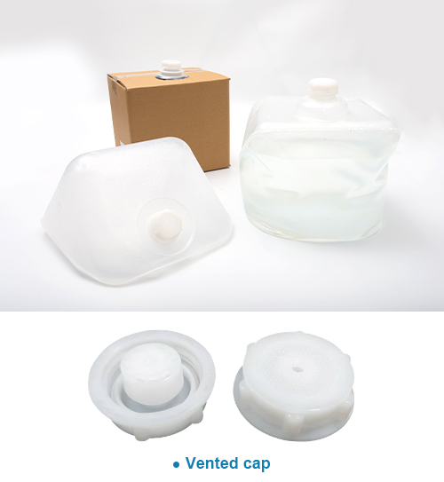 Cubitainer for liquid fertilizer