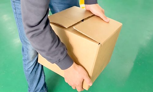 Easier handling in commercial or industrial use