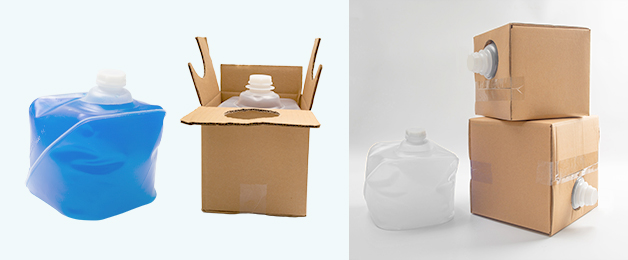 cubitainer packaging with carton system