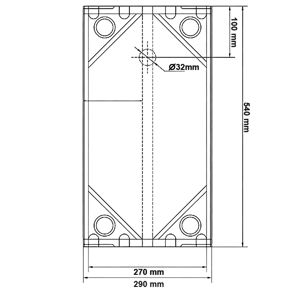 18L Cheertainer technical data for selected liquid packaging