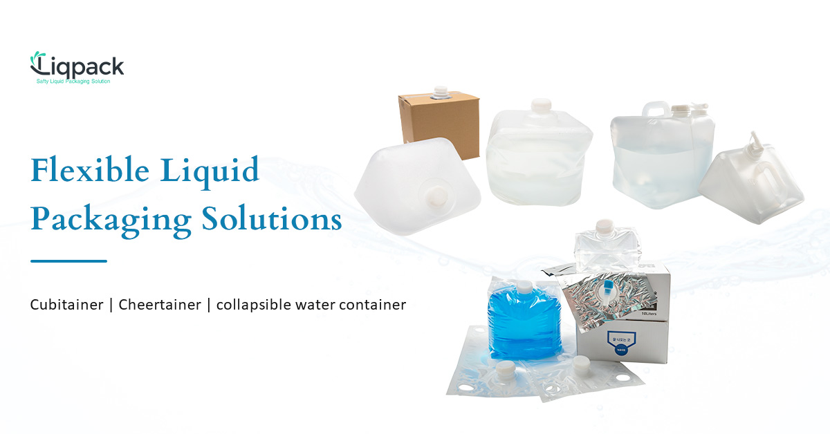 Liquid Storage Packing Flexible Liquid Packaging Solutions | Cubitainer & Cheertainer