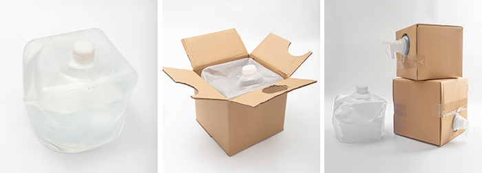 carton-supported soy sauce and vinegar packaging