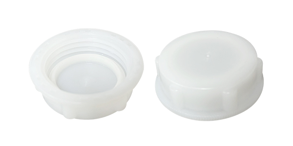 screw cap and plastic tap for liquid food packaging