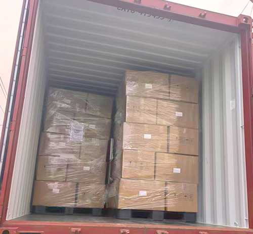 10L Cheertainer pallet loading for export shipment