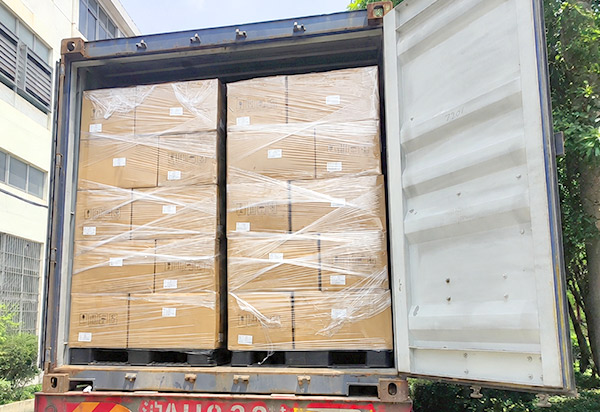 20L Cheertainer 40GP pallet loading