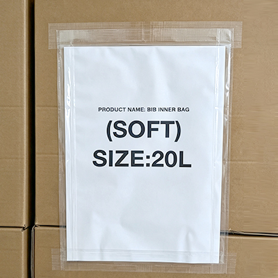 20L Cheertainer carton mark and pallet label