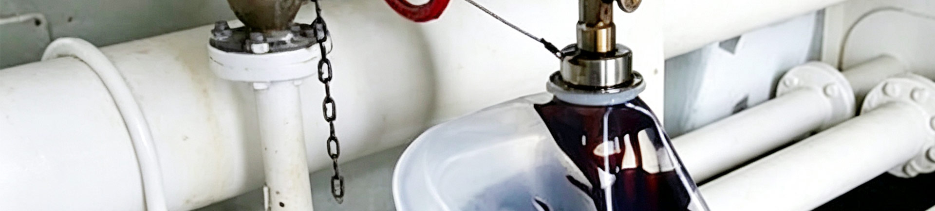 sampling Cubitainer for liquid sample collection