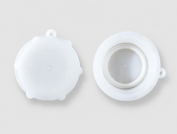 LDPE sampling Cubitainer with screw cap and neck finish